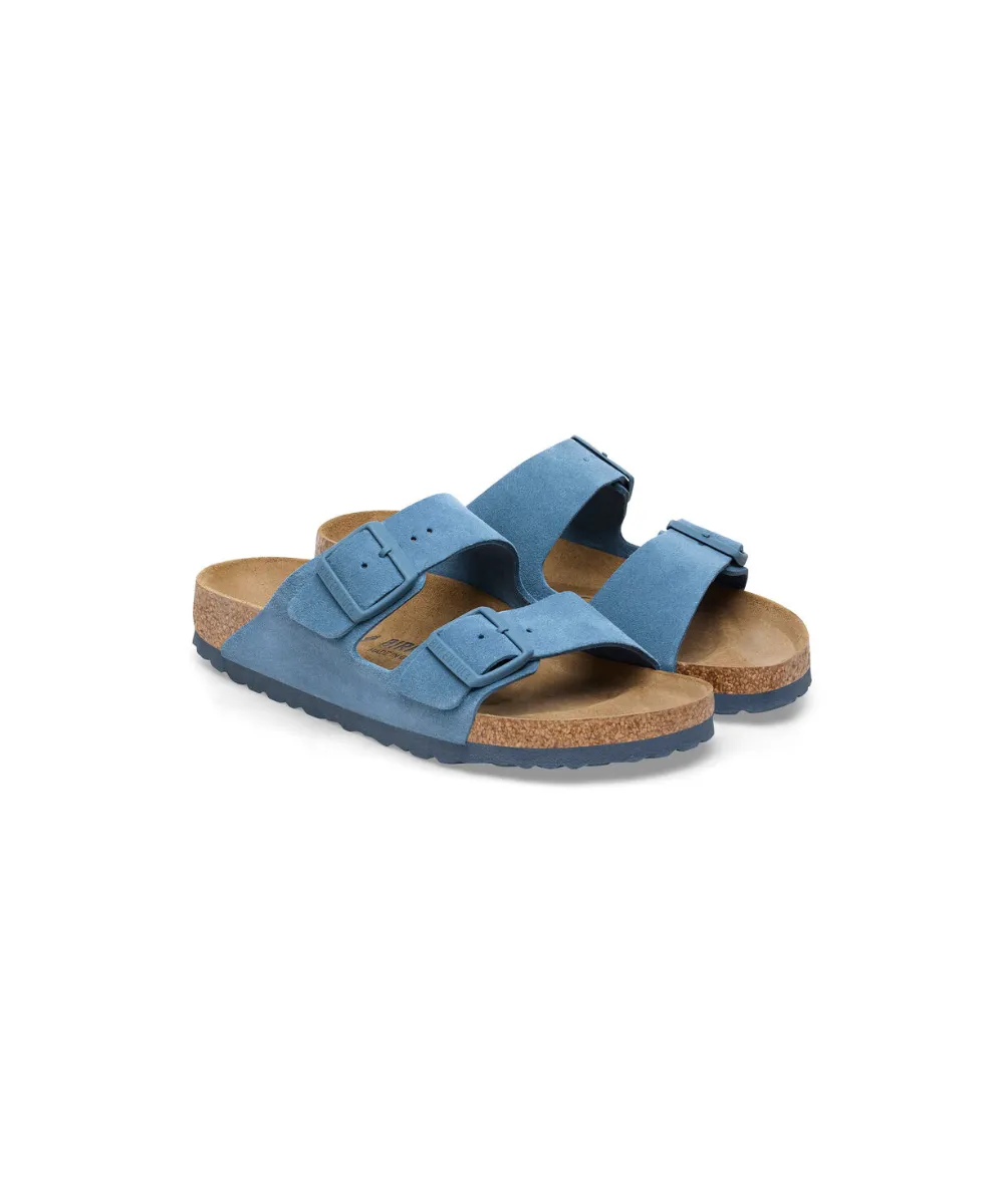 BIRKENSTOCK ARIZONA IN ELEMENTAL BLUE