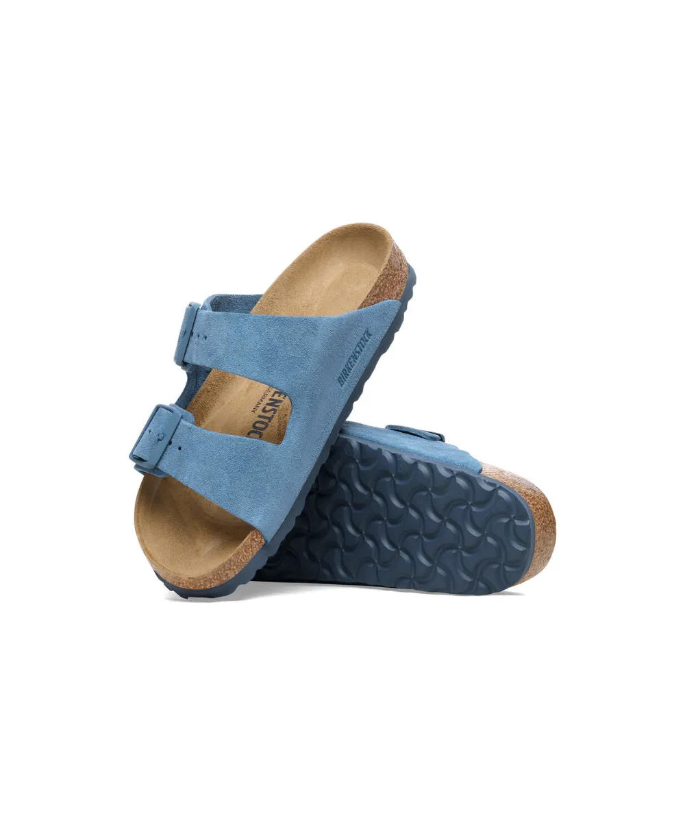 BIRKENSTOCK ARIZONA IN ELEMENTAL BLUE