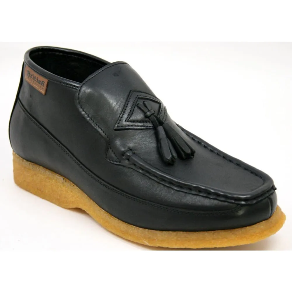 British Walkers Classic Men's Leather Slip on Ankle Boots