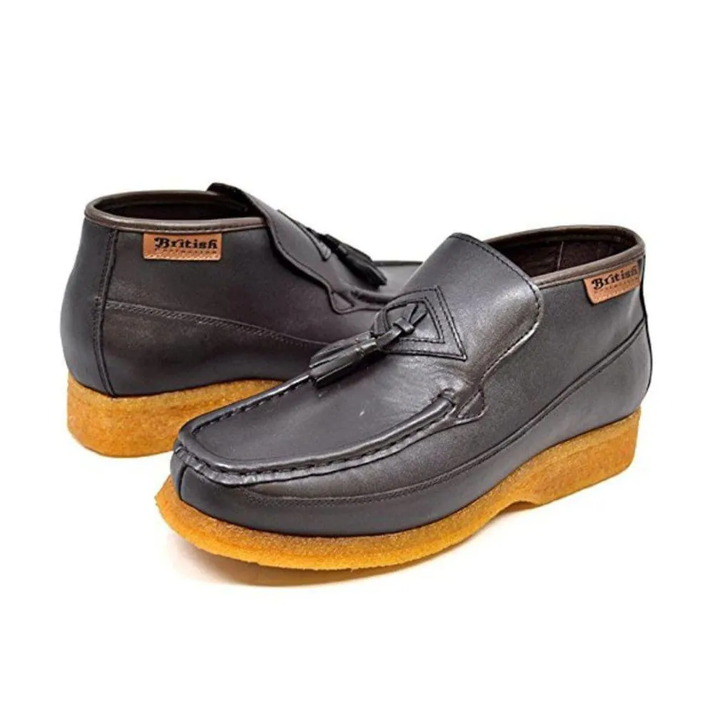 British Walkers Classic Men's Leather Slip on Ankle Boots