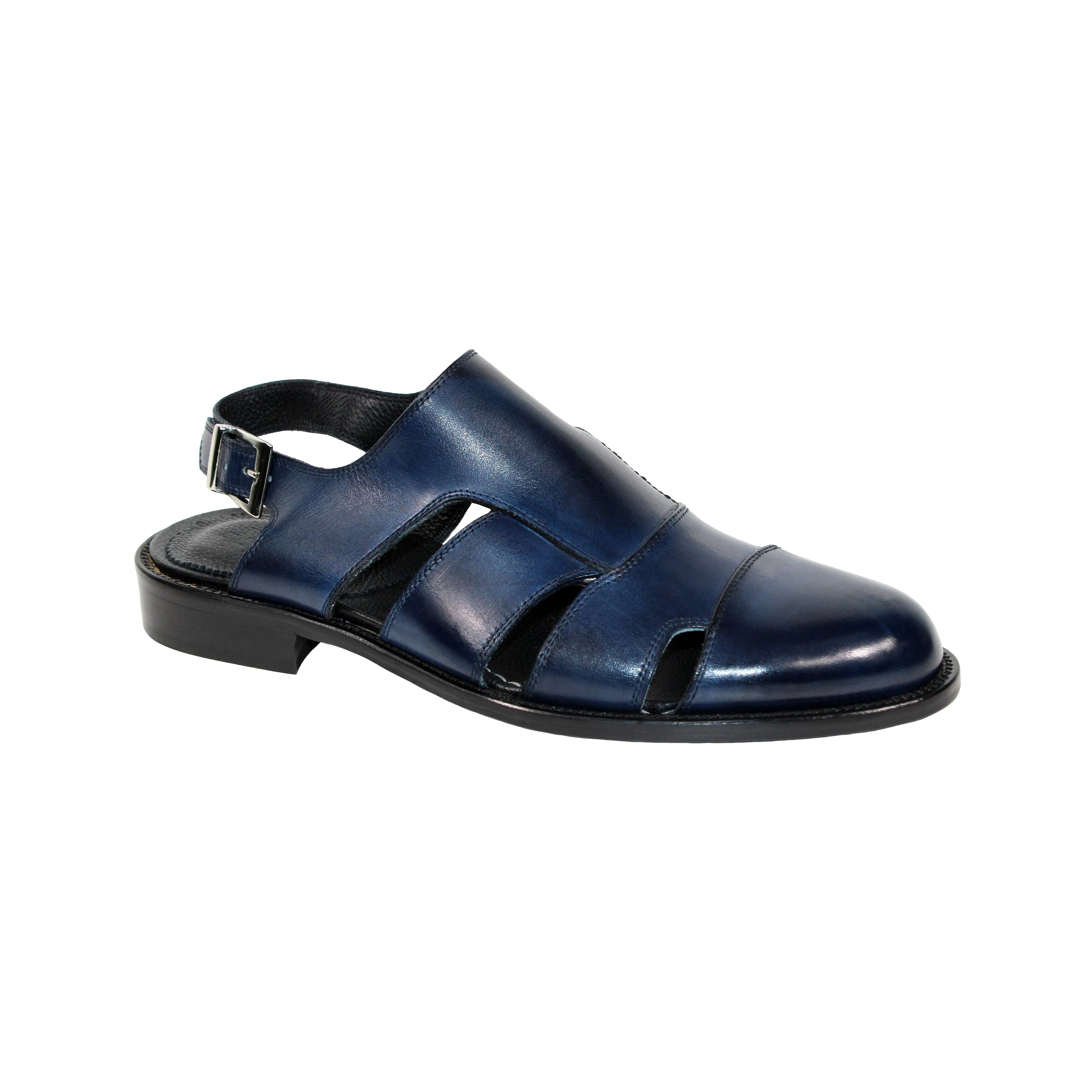 Emilio Franco Catania Men's Shoes Calf-Skin Leather Sandals Sandals (EF1150)