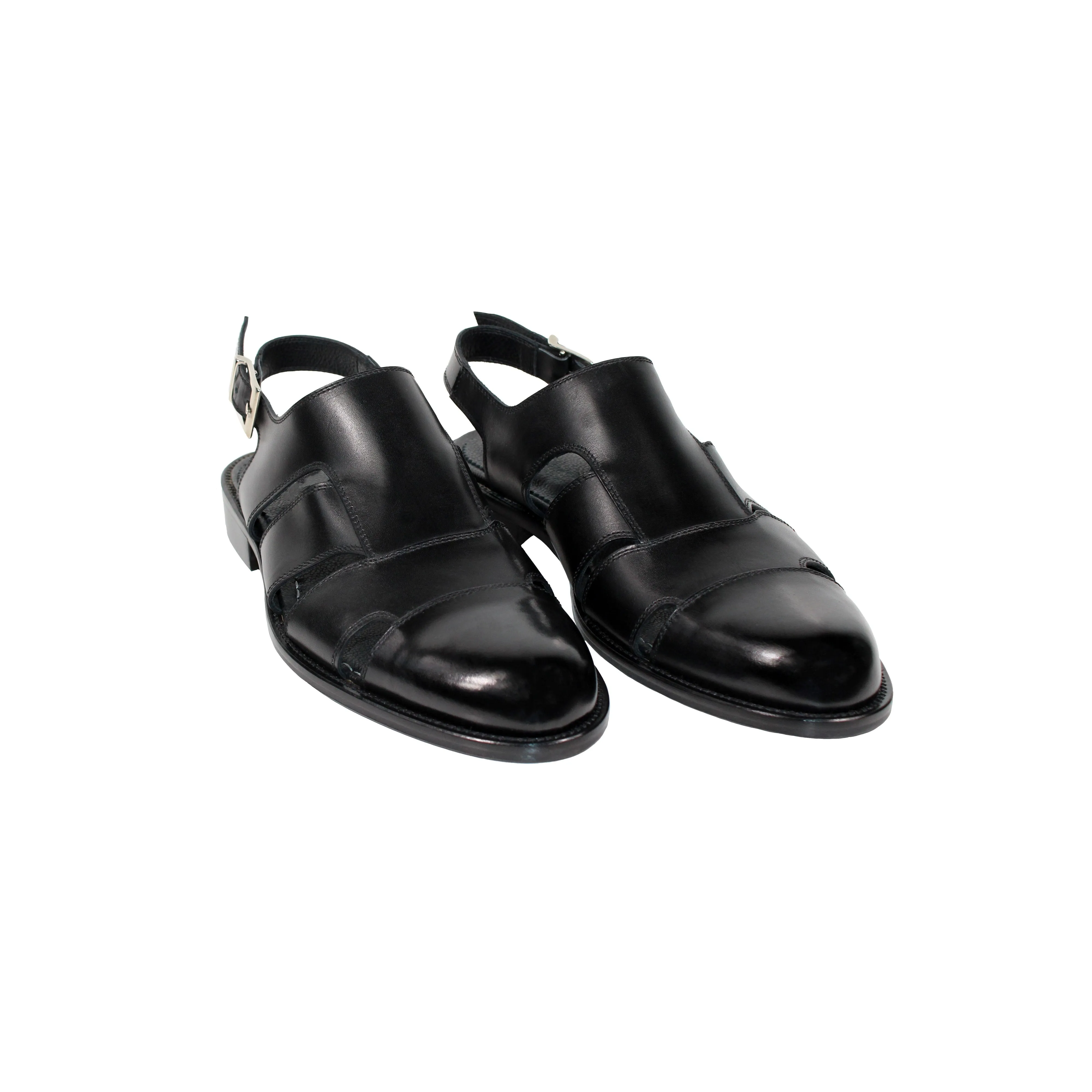 Emilio Franco Catania Men's Shoes Calf-Skin Leather Sandals Sandals (EF1150)