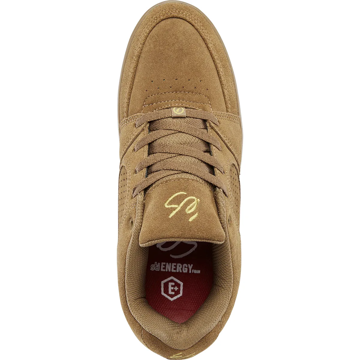 eS Accel Slim Skateboard Shoe - Brown/Gum