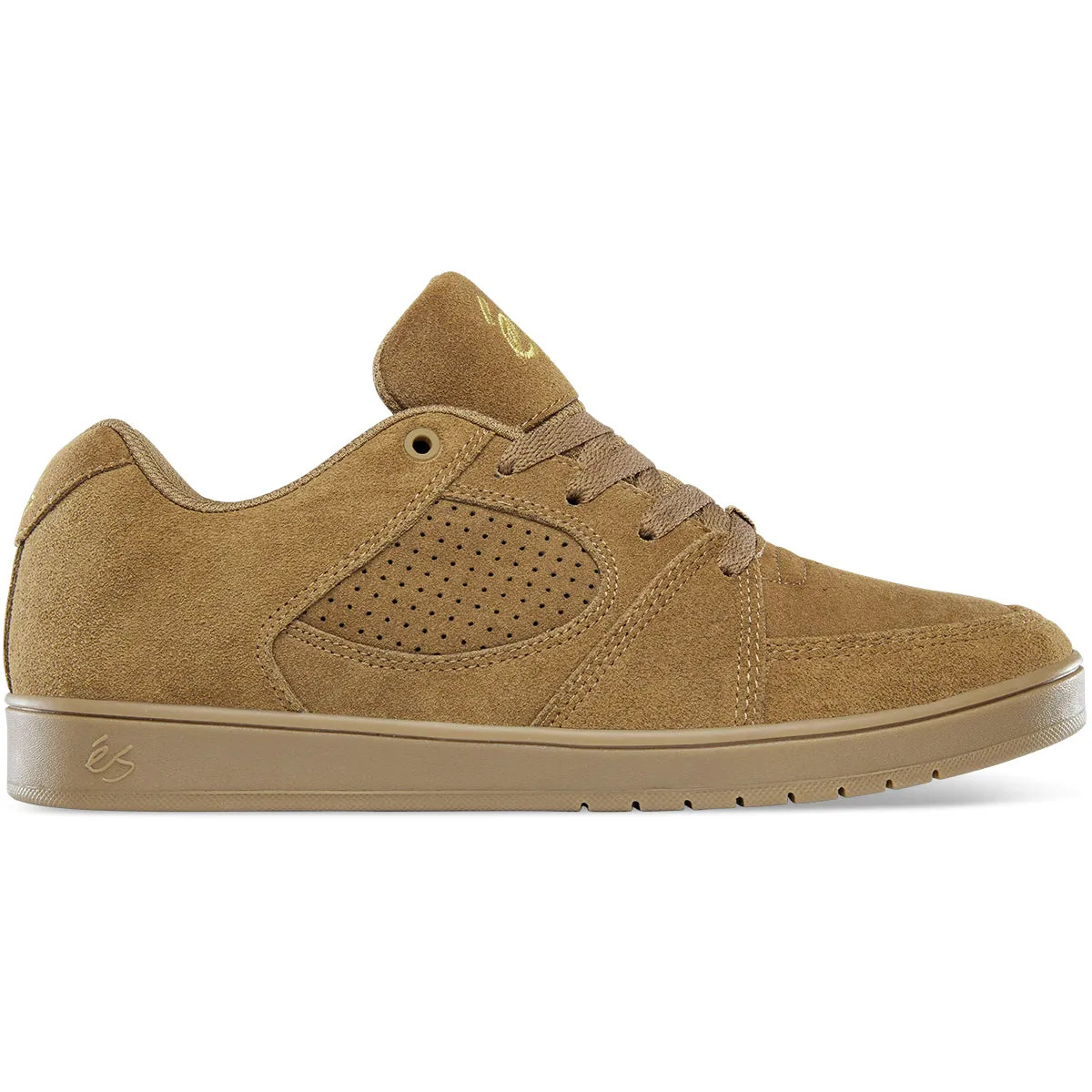 eS Accel Slim Skateboard Shoe - Brown/Gum