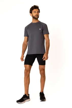 Grey Atlantic Tee | Mens Workout Top