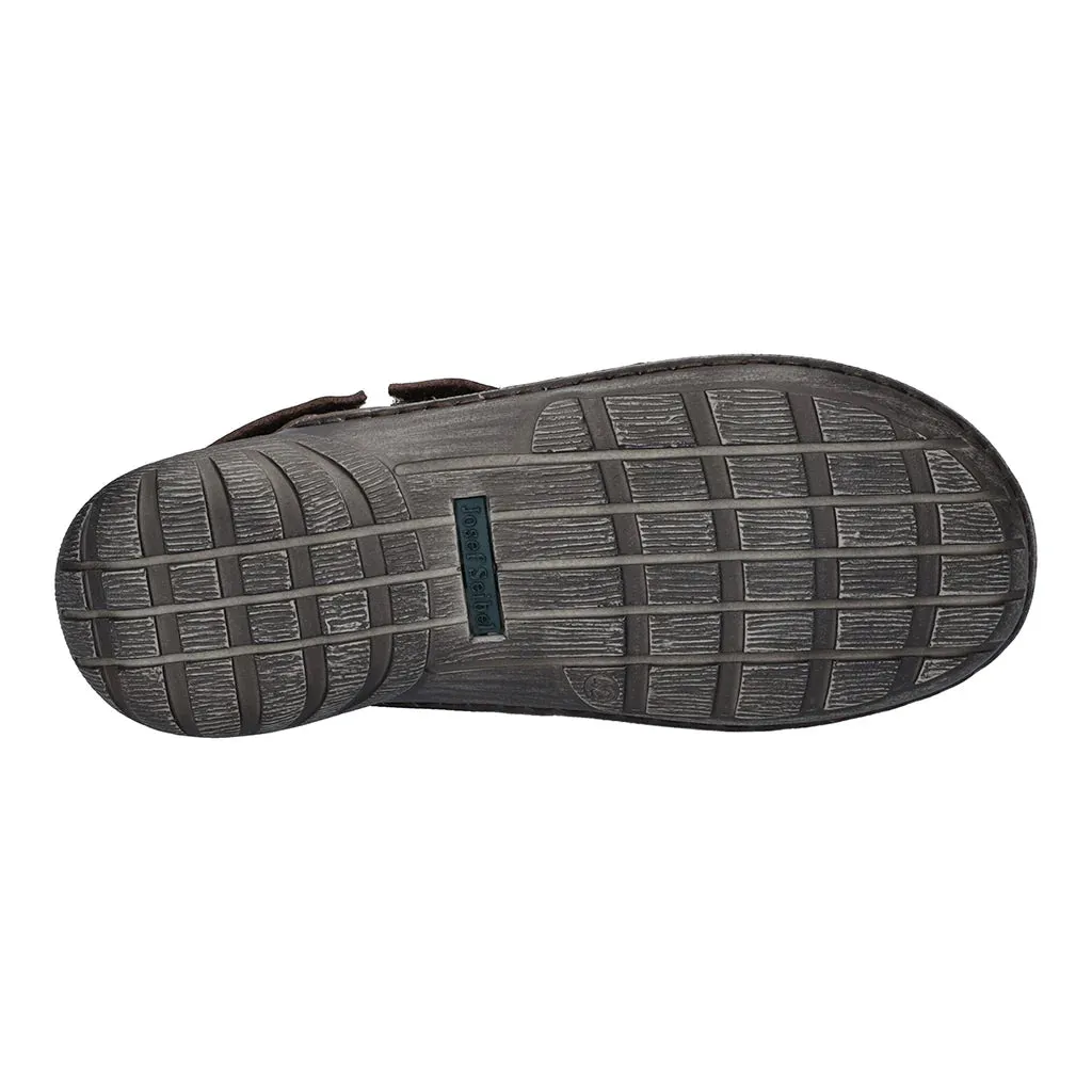 Josef Seibel Men's Logan 70 Leather Sandals Mocca Brown