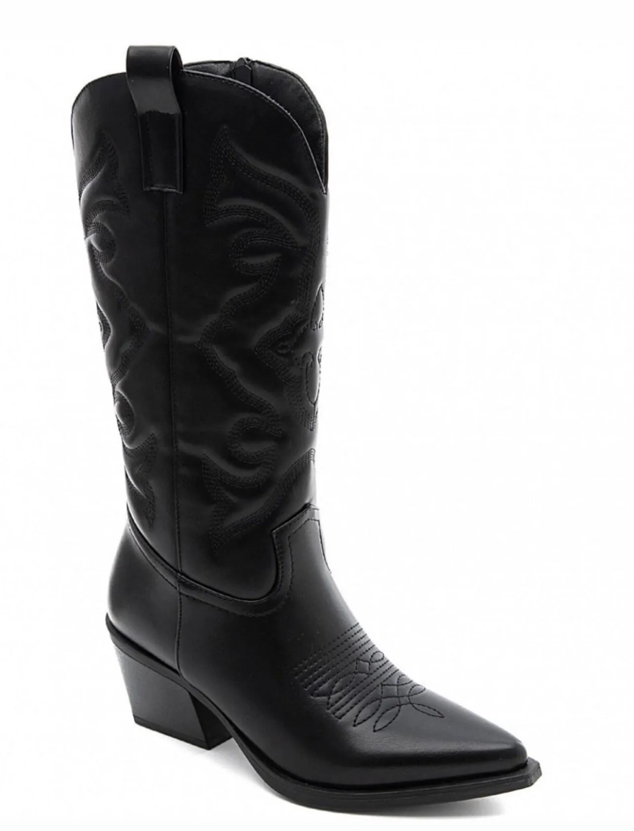 Juodi Kaubojiški batai moterims - Black Cowboy boots