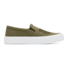 Kenzo Khaki Tiger K-Skate Sneakers