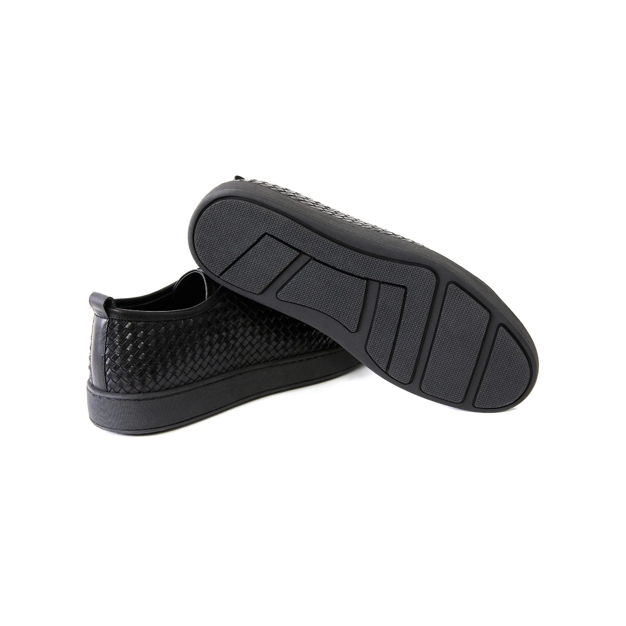 Men's Calf Leather Handcrafted Sneakers M8028