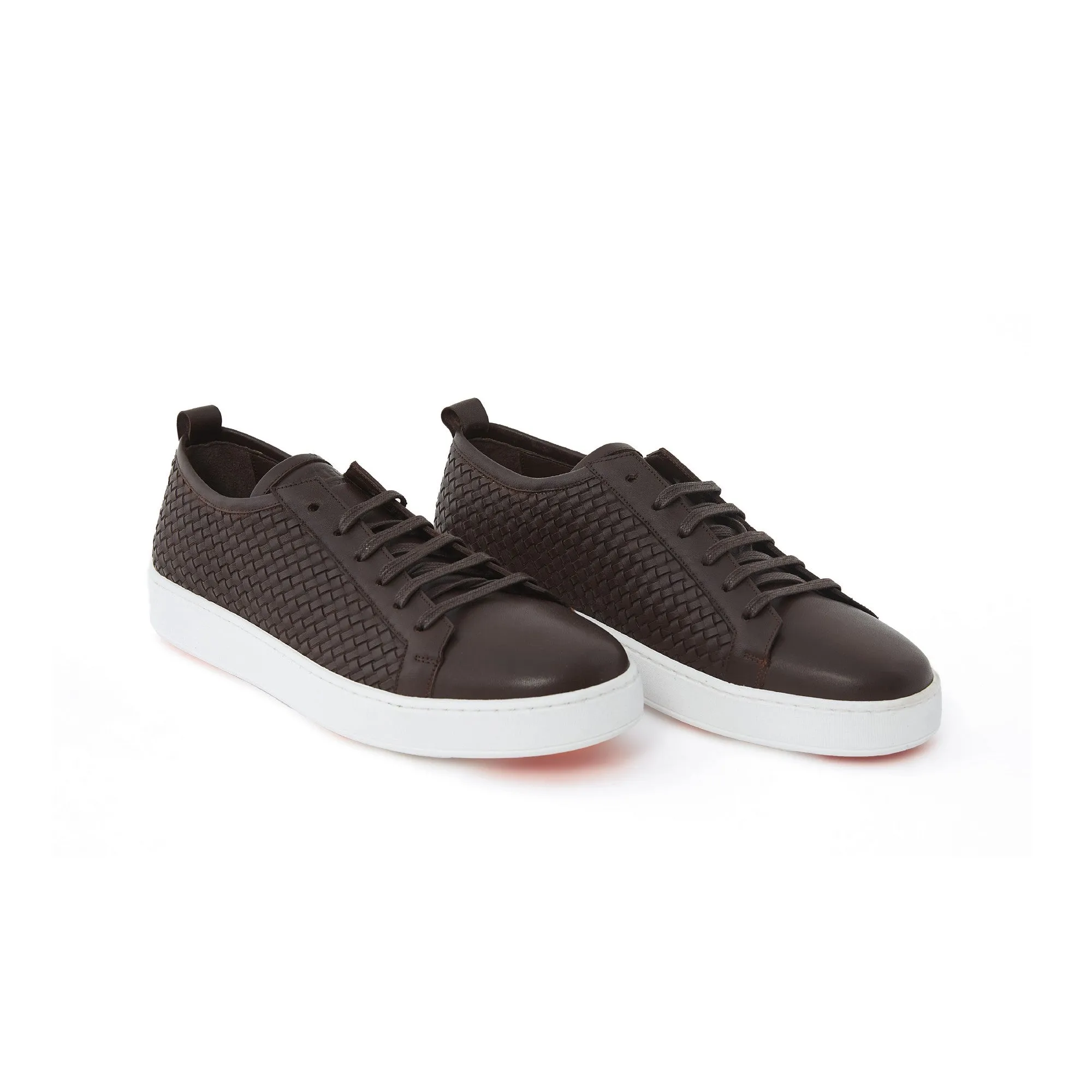 Men's Calf Leather Handcrafted Sneakers M8028