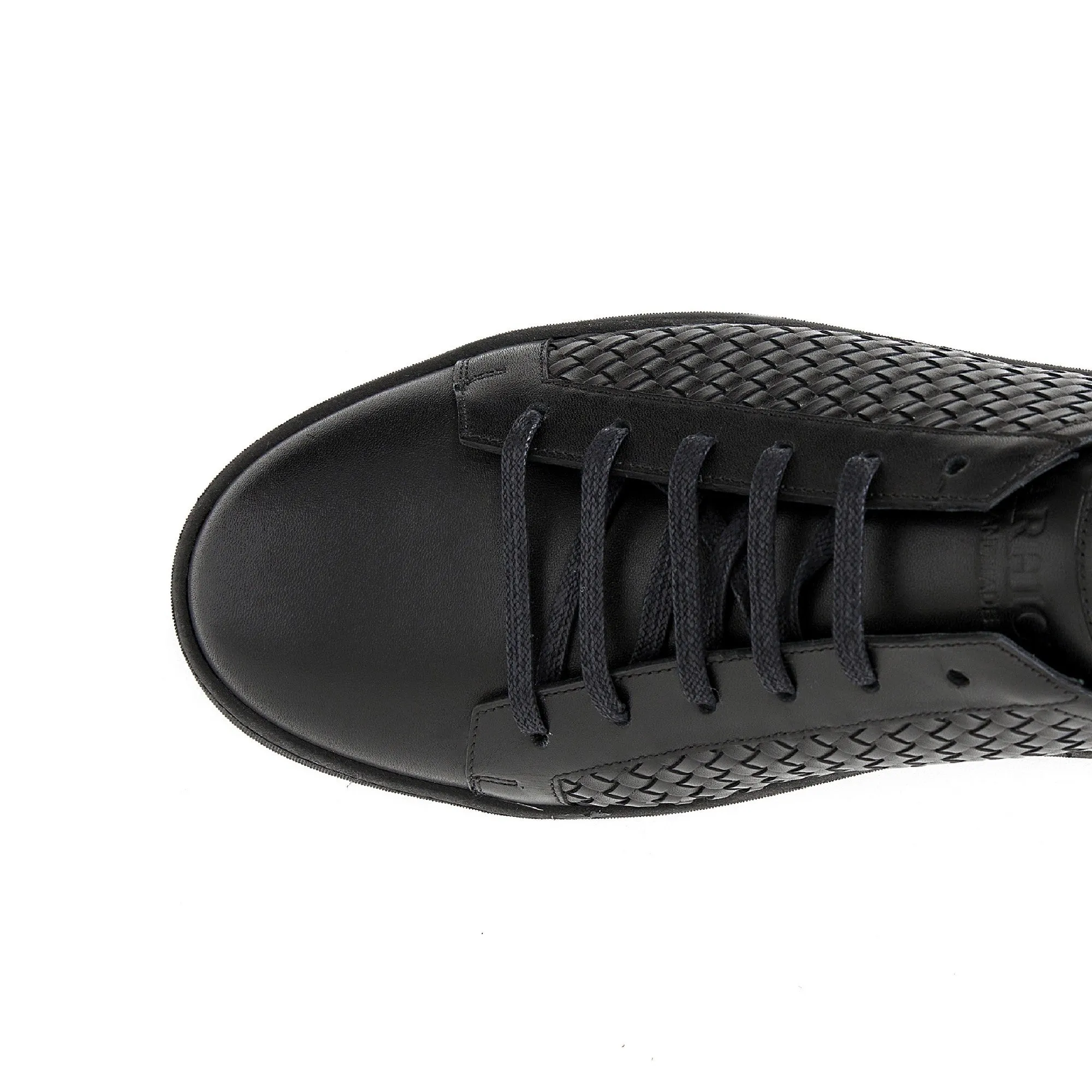 Men's Calf Leather Handcrafted Sneakers M8028