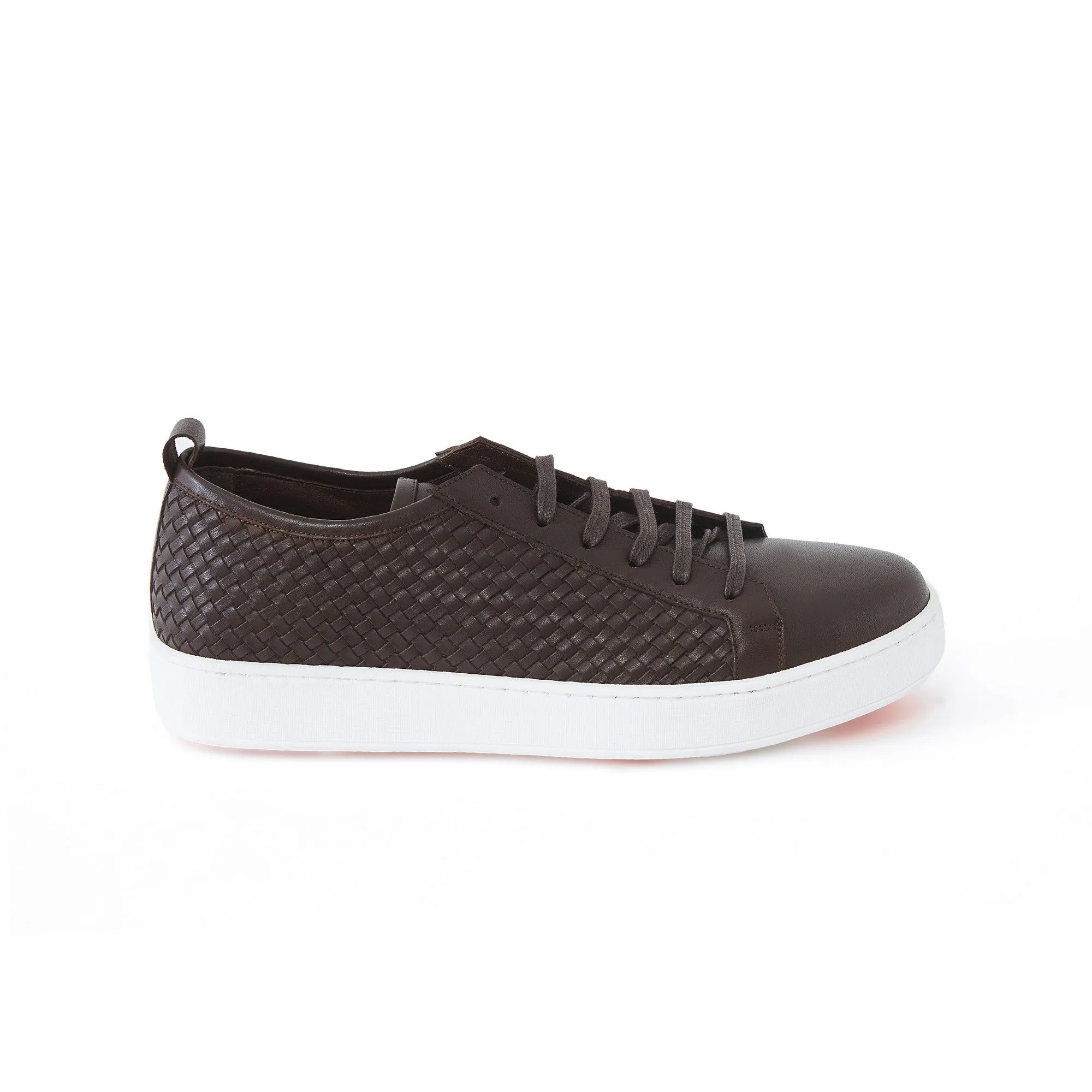 Men's Calf Leather Handcrafted Sneakers M8028