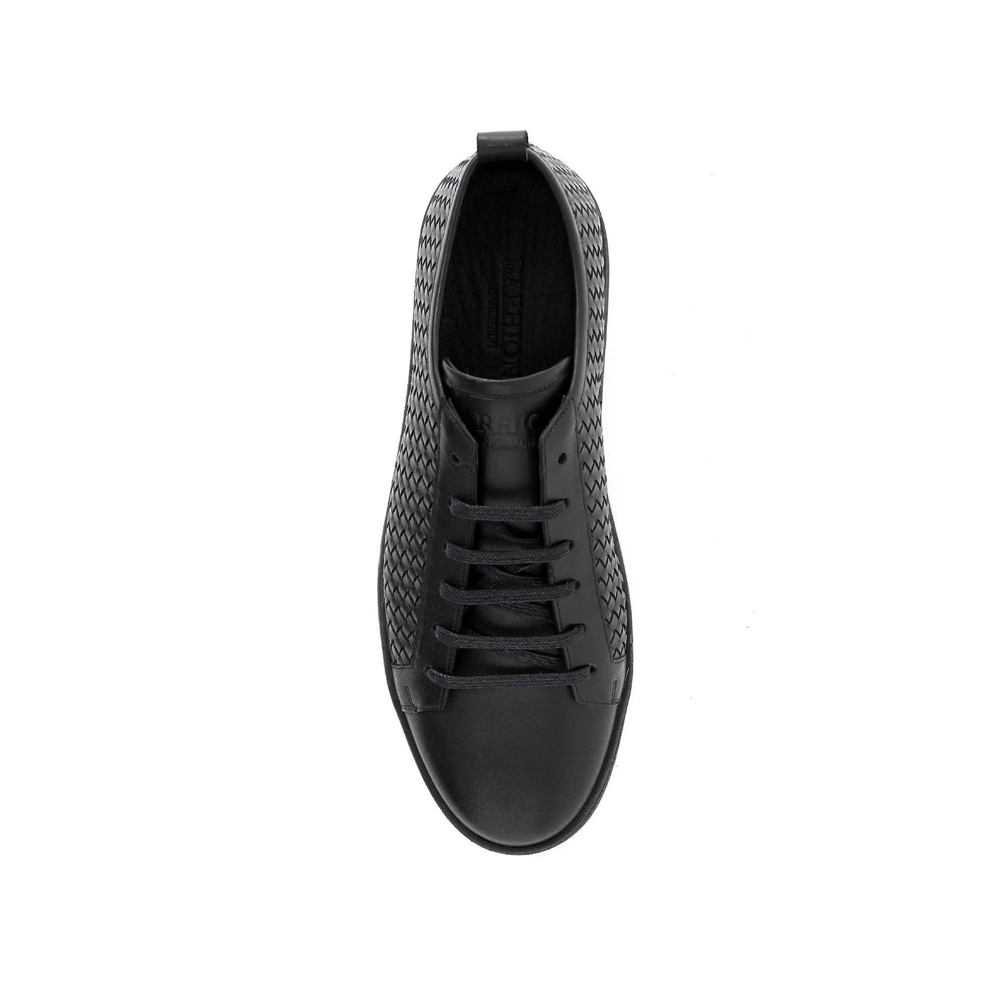 Men's Calf Leather Handcrafted Sneakers M8028