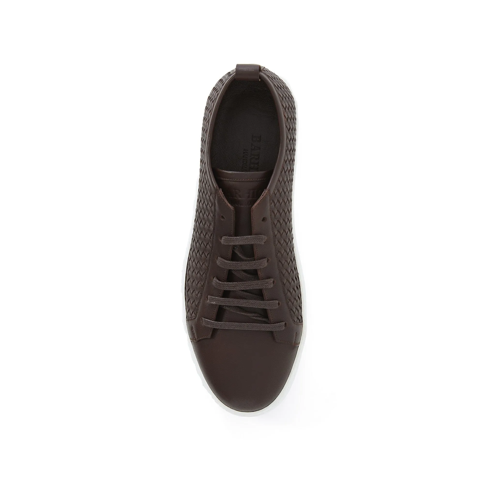 Men's Calf Leather Handcrafted Sneakers M8028