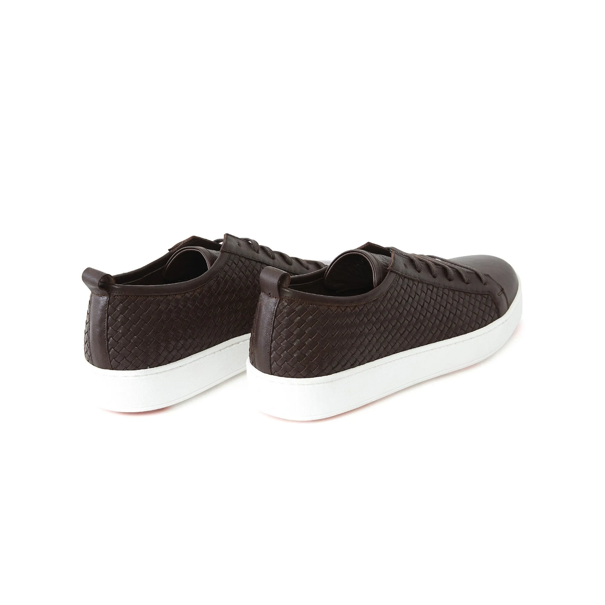 Men's Calf Leather Handcrafted Sneakers M8028