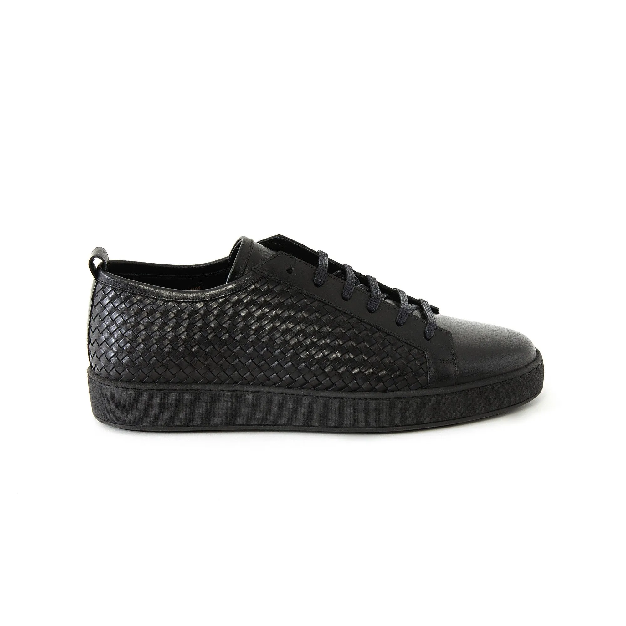 Men's Calf Leather Handcrafted Sneakers M8028