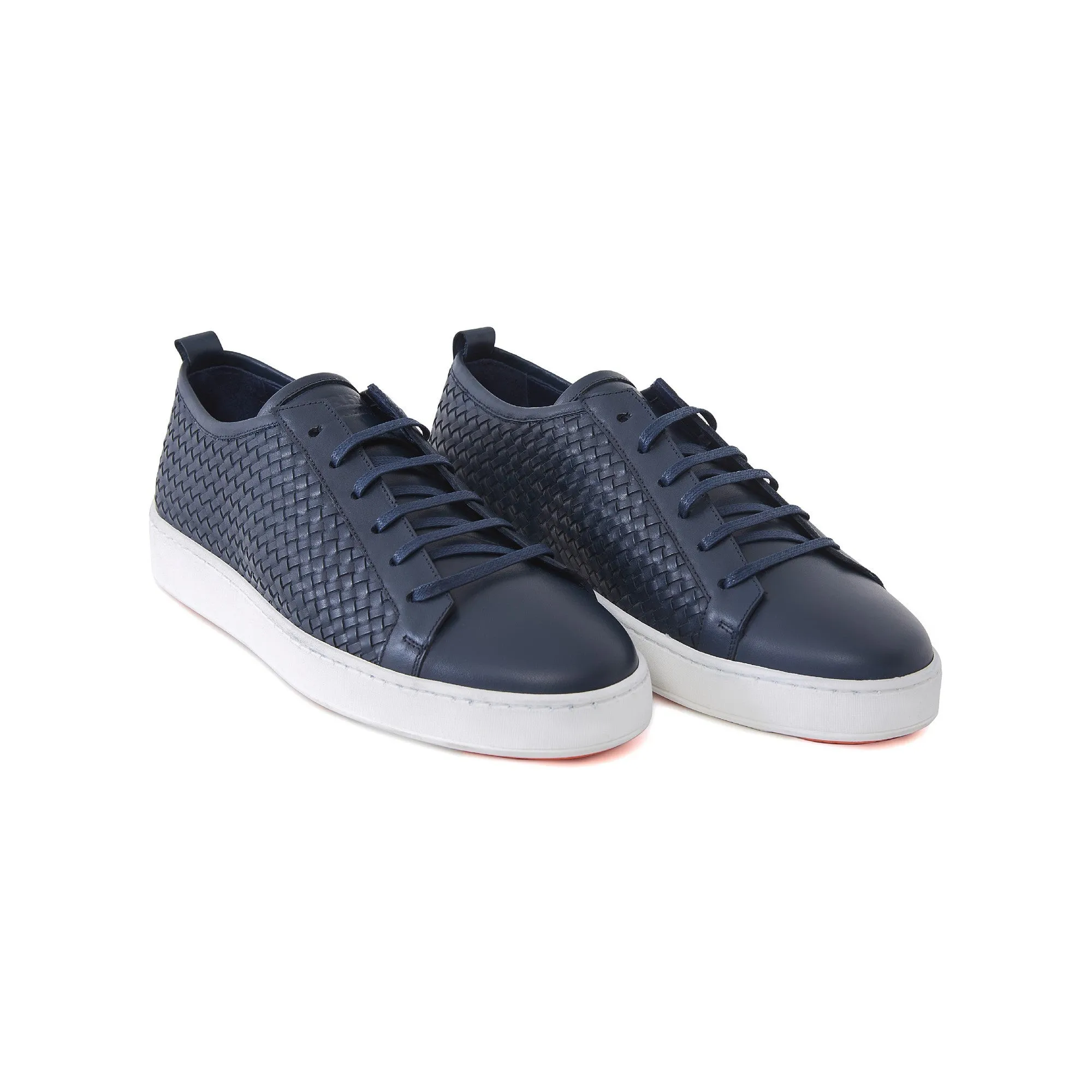 Men's Calf Leather Handcrafted Sneakers M8028