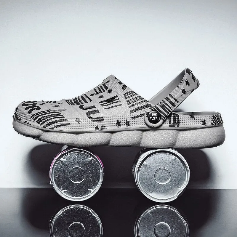 Men's Casual Garden Clogs Soft Sandals