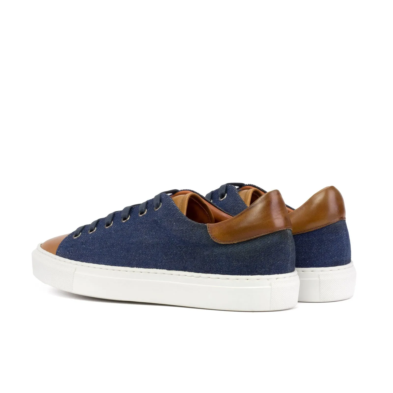 Men's Trainers Wide Plus Size Blue 5817