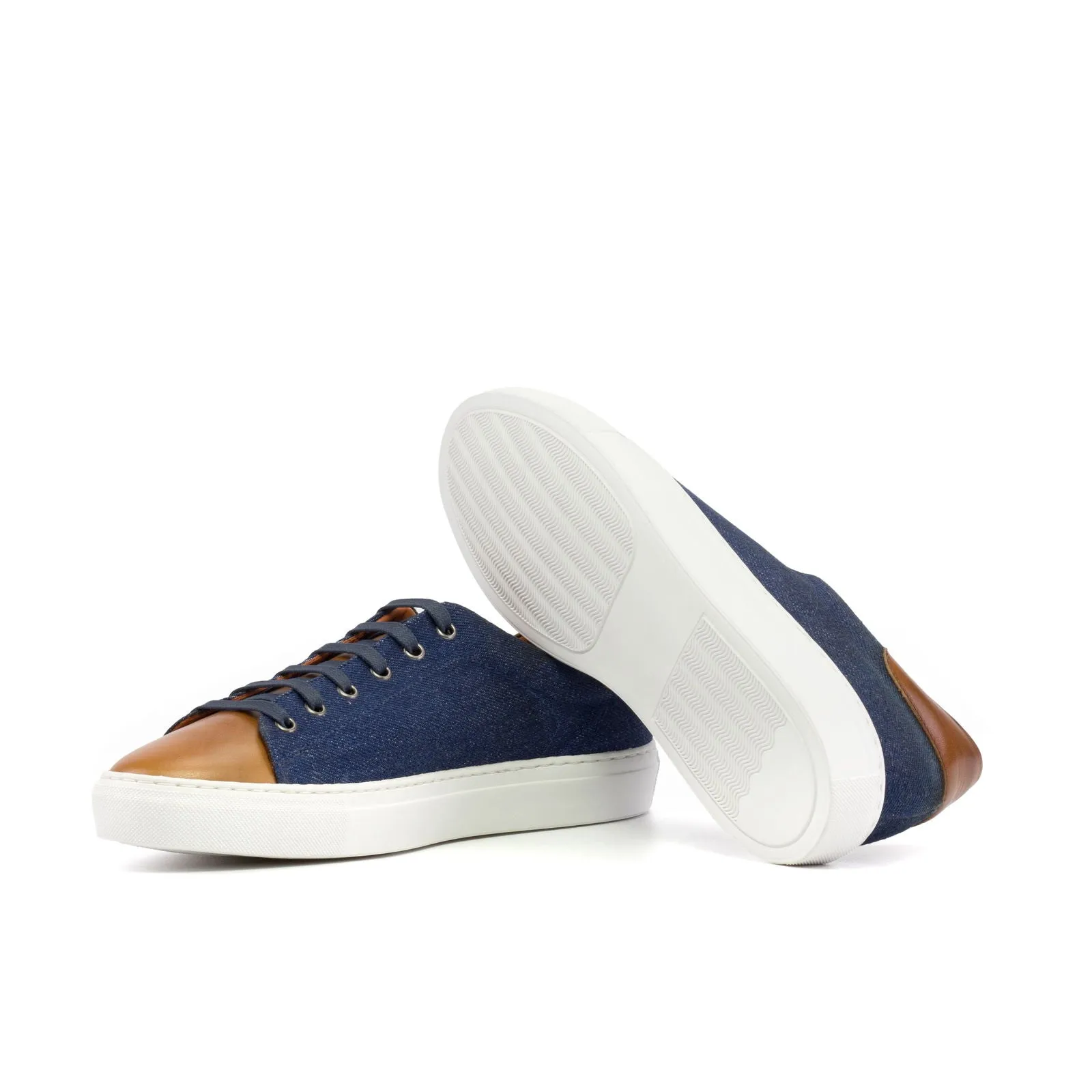 Men's Trainers Wide Plus Size Blue 5817
