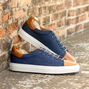 Men's Trainers Wide Plus Size Blue 5817