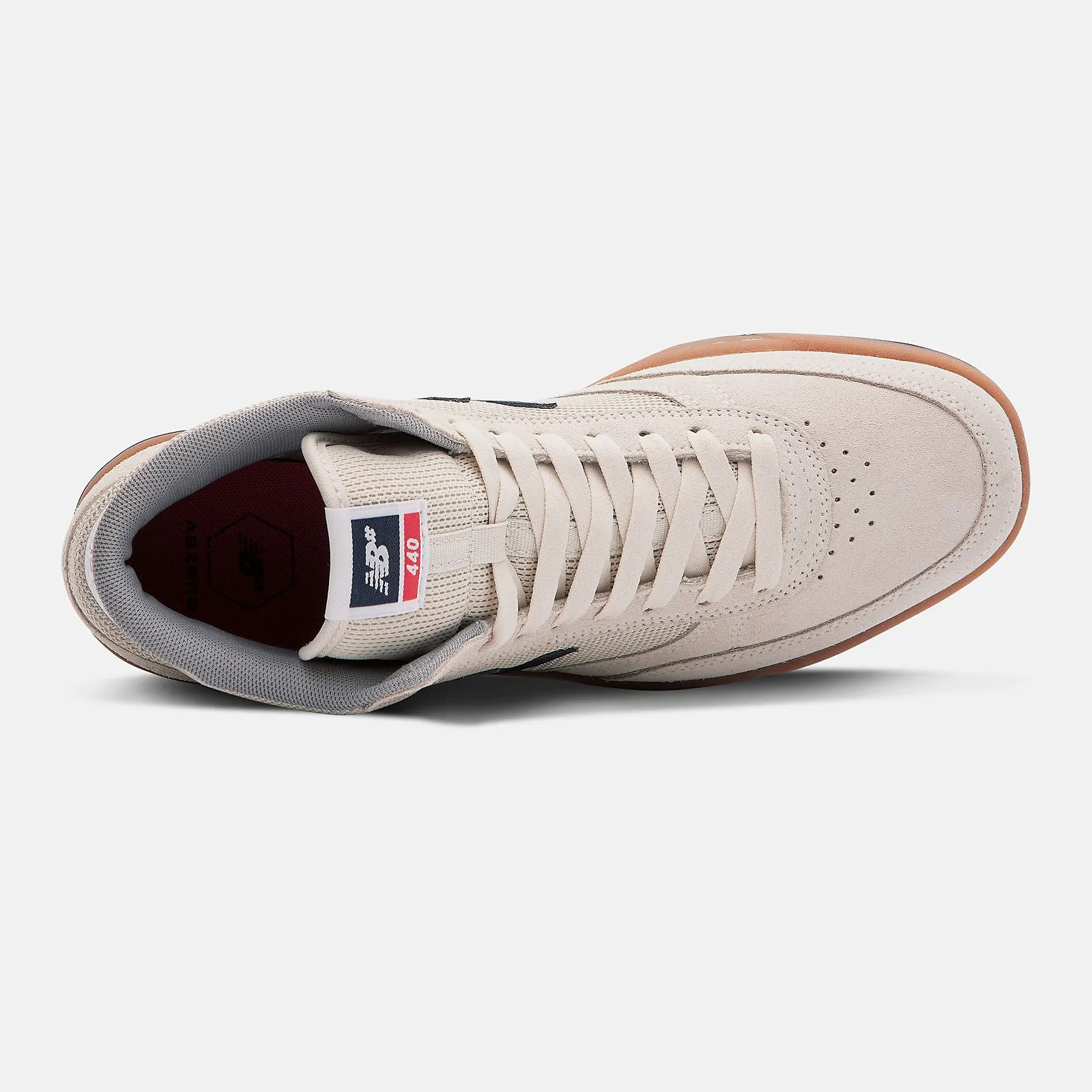 New Balance Numeric 440 High Skateboard Shoe - Navy/Red