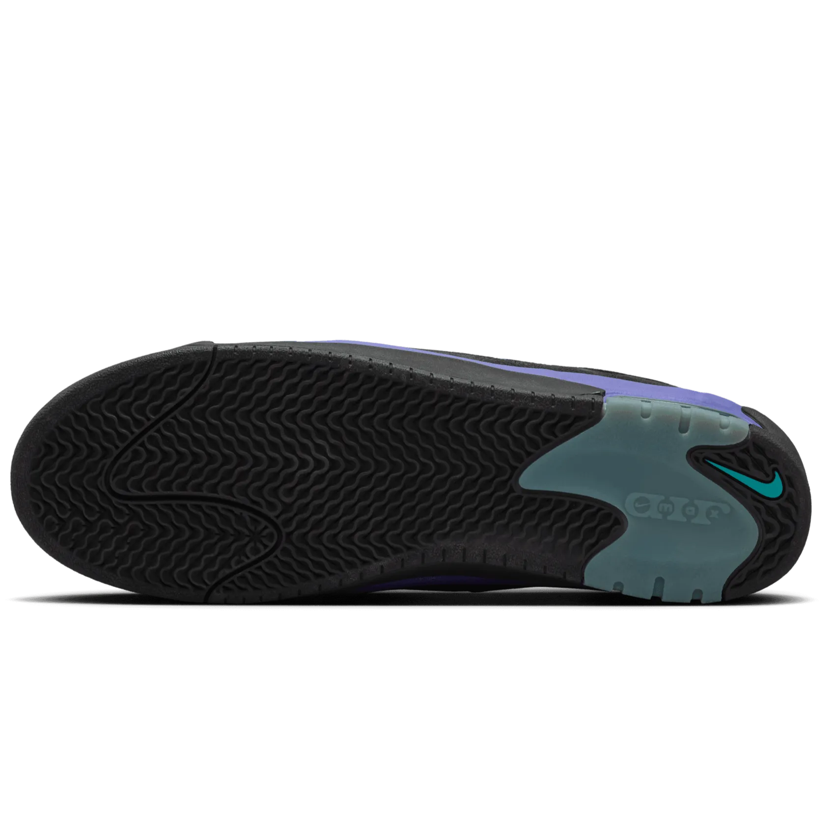Nike SB Air Max Ishod 2 Skateboard Shoe - Black/Dusty Cactus-Black-Persian Violet