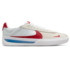 Nike SB BRSB Skateboard Shoe - White/Varsity Red-Varsity Royal-White
