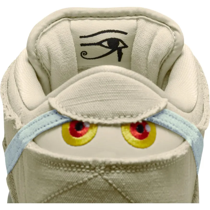 Nike SB Dunk Low Pro Premium Mummy Skate Shoe - Coconut Milk/Seafoam-Yellow Strike