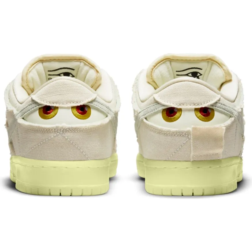 Nike SB Dunk Low Pro Premium Mummy Skate Shoe - Coconut Milk/Seafoam-Yellow Strike