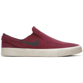 Nike SB Janoski Slip RM Skate Shoe - Cedar/Thunder Grey-Desert Sand-Black