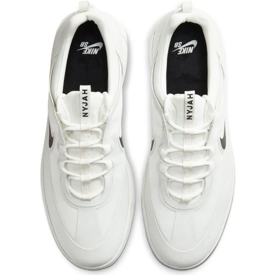Nike SB Nyjah Free 2 Skateboard Shoe - Summit White/Black-Summit White
