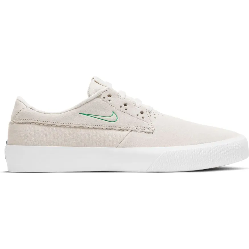 Nike SB Shane Skate Shoes - Summit White/Lucky Green-University Gold