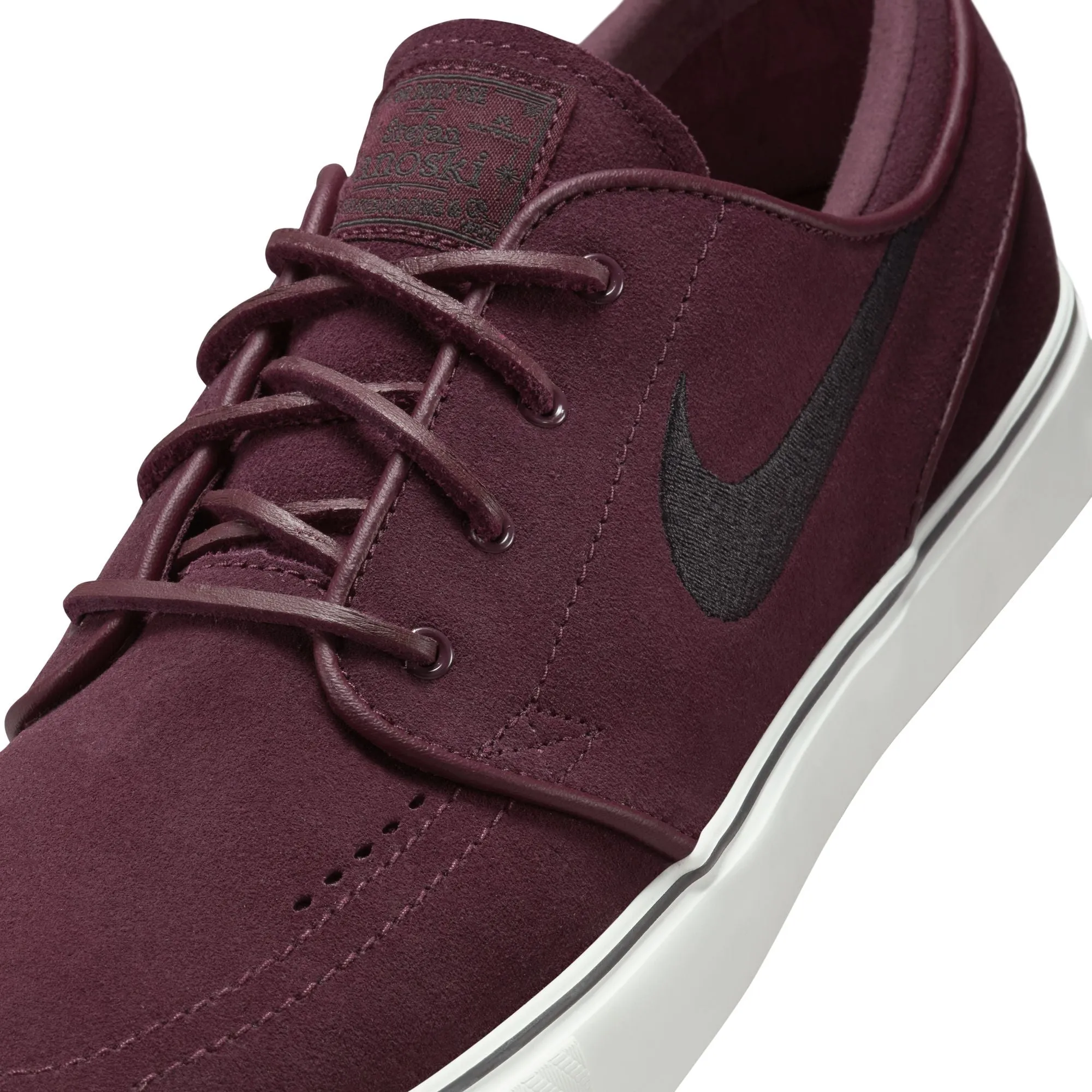 Nike SB Zoom Janoski OG  Skateboard Shoe - Burgundy Crush/Black-Burgundy Crush-Sail