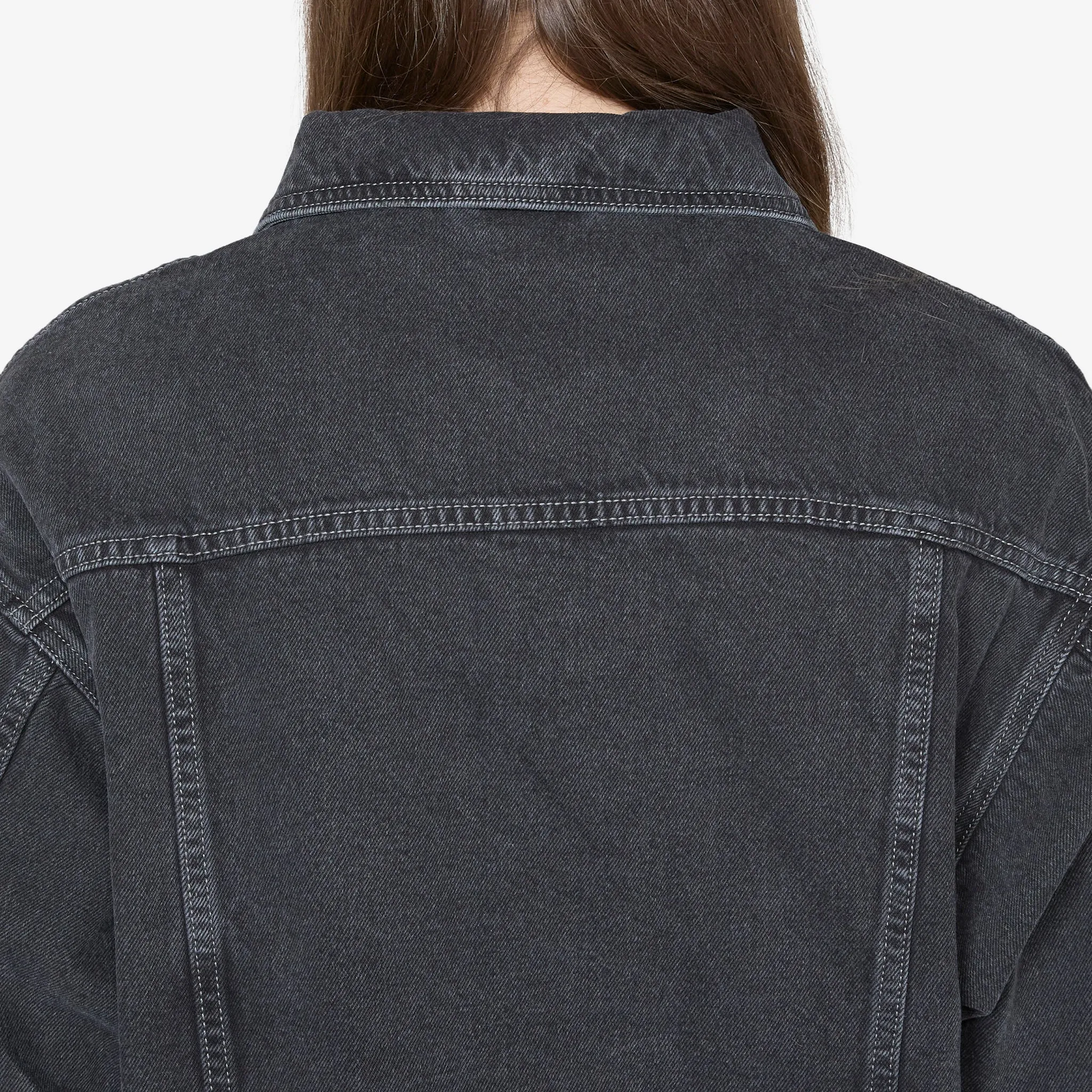 Patrik Denim Jacket Silver Black