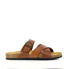 Plakton 100021 Camel Multi Strap Sandals