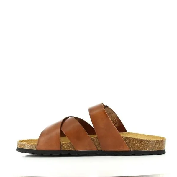 Plakton 100021 Camel Multi Strap Sandals