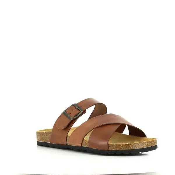 Plakton 100021 Camel Multi Strap Sandals