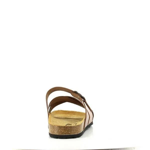 Plakton 100021 Camel Multi Strap Sandals