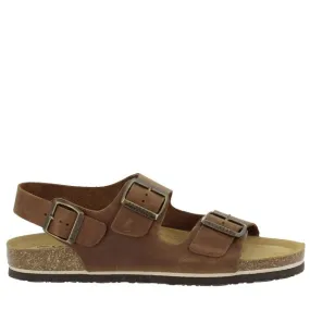 Plakton 175113 Brown Slingback Men's Sandals
