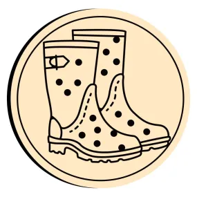 Rain Boots Wax Seal Stamps