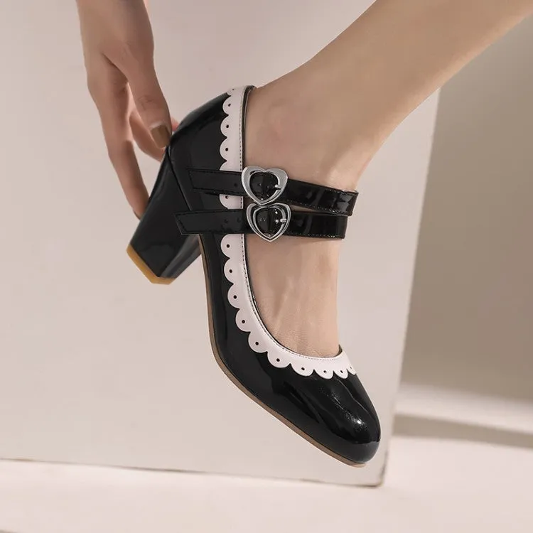 Simple and Fashionable High Heels, Lace Light Mouth Solid Color High Heels