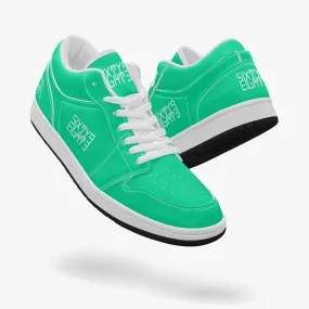 Sixty Eight 93 Logo White Sea Green SENTLT1 Shoes