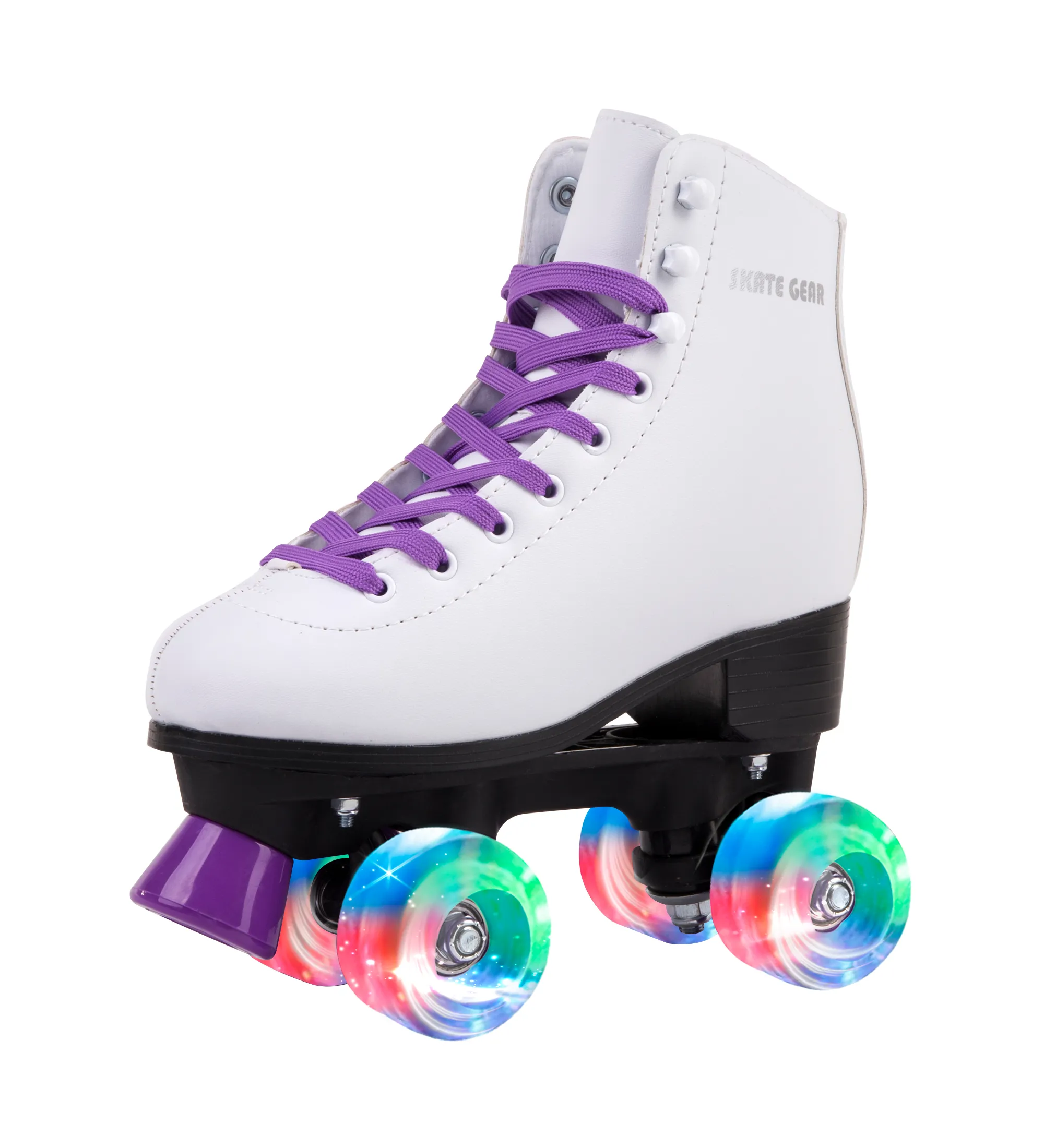 Skate Gear Roller Skates with Ankle Support (LED wheels)