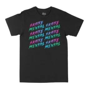 Skate Mental Bolts T-Shirt Black