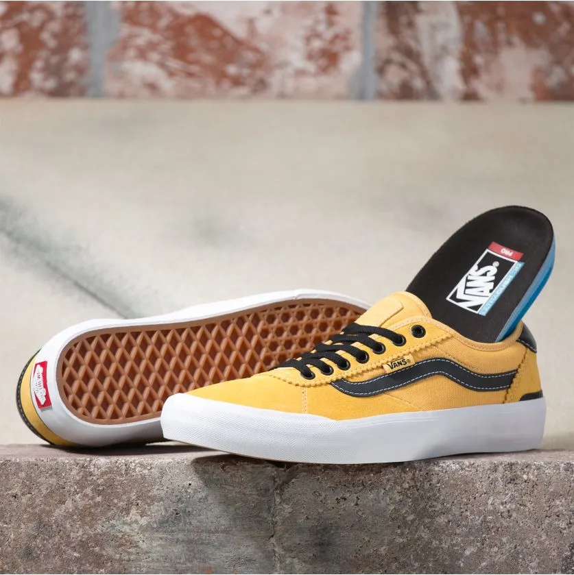 Vans Chima Ferguson Pro II Skateboard Shoe - Gold/Black