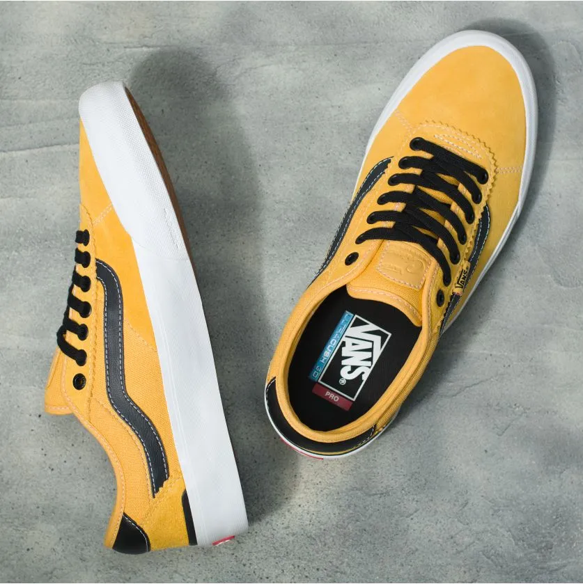 Vans Chima Ferguson Pro II Skateboard Shoe - Gold/Black